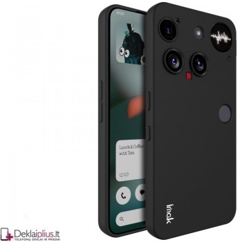 Imak silikoninis ploniausias dėklas su kameros apsauga - juodas (Nothing Phone 3) Imak silikoninis ploniausias dėklas su kameros apsauga - juodas (Nothing Phone 3)